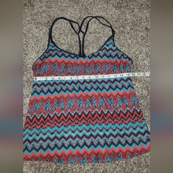 Mossimo Supply Co.| Western Pattern Tankini Top - Picture 3 of 4